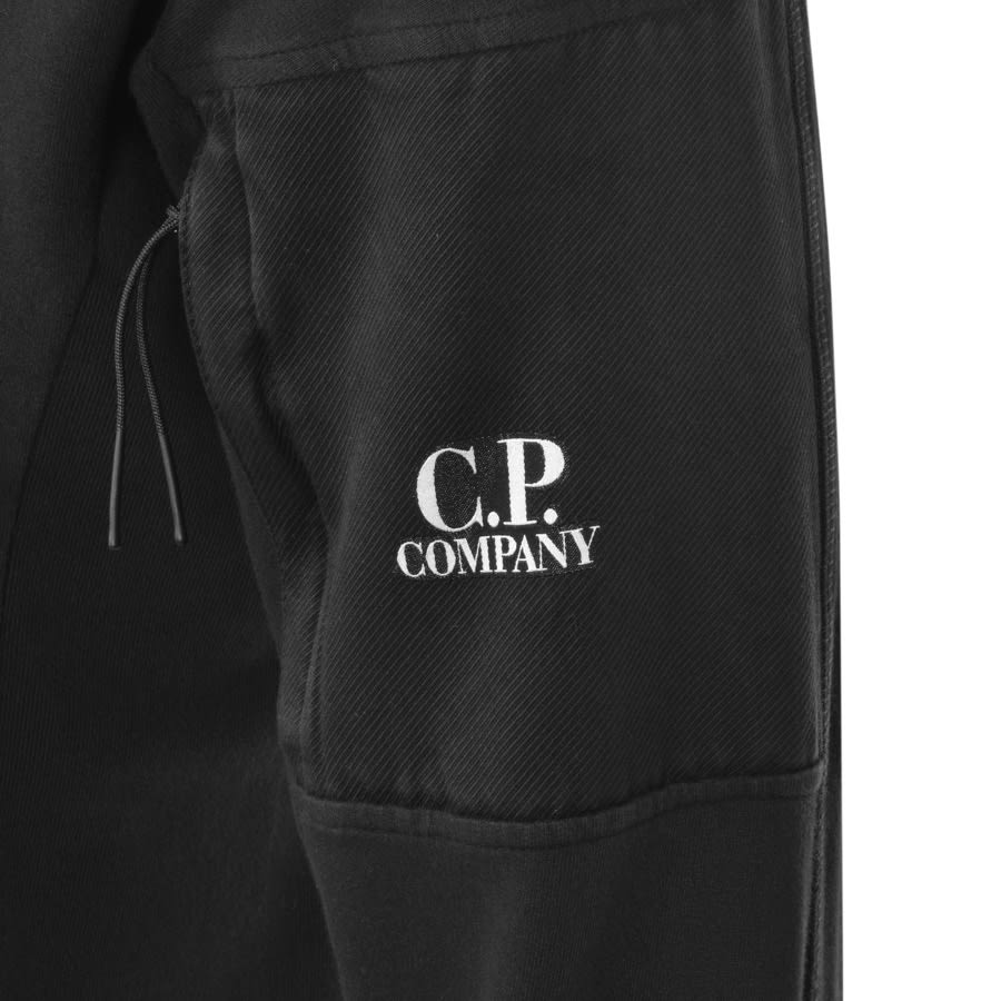 Alternative Image for ProductCP Company Half Zip Sweatshirt Black3